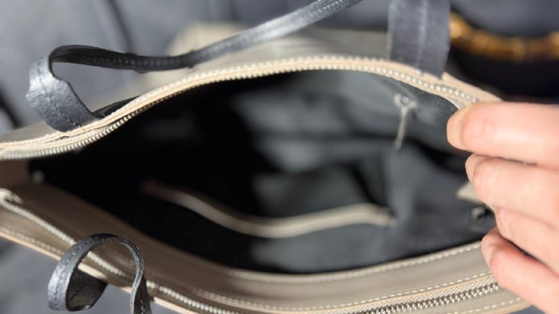 Alberto Guardiani, Coccinelle, Кожаная сумка с бамбуковой ручкой 3