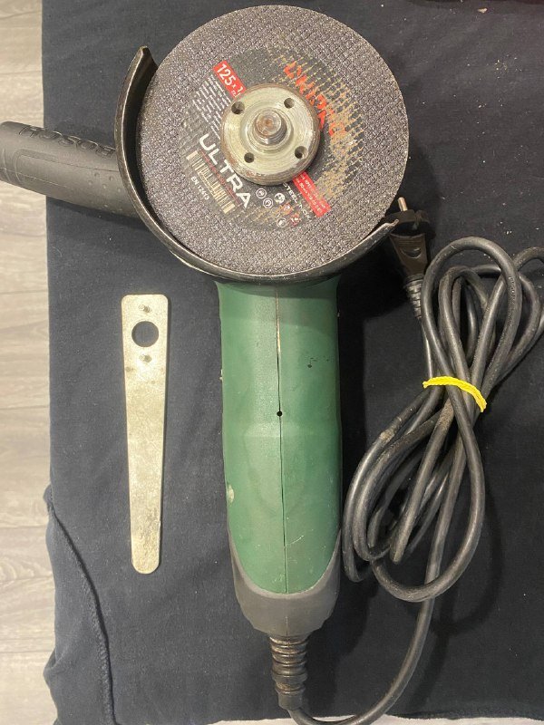 Болгарка Bosch, диски, защитные очки 3