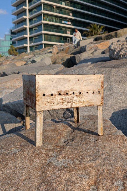 Мангал из толстого металла для шашлыка 4