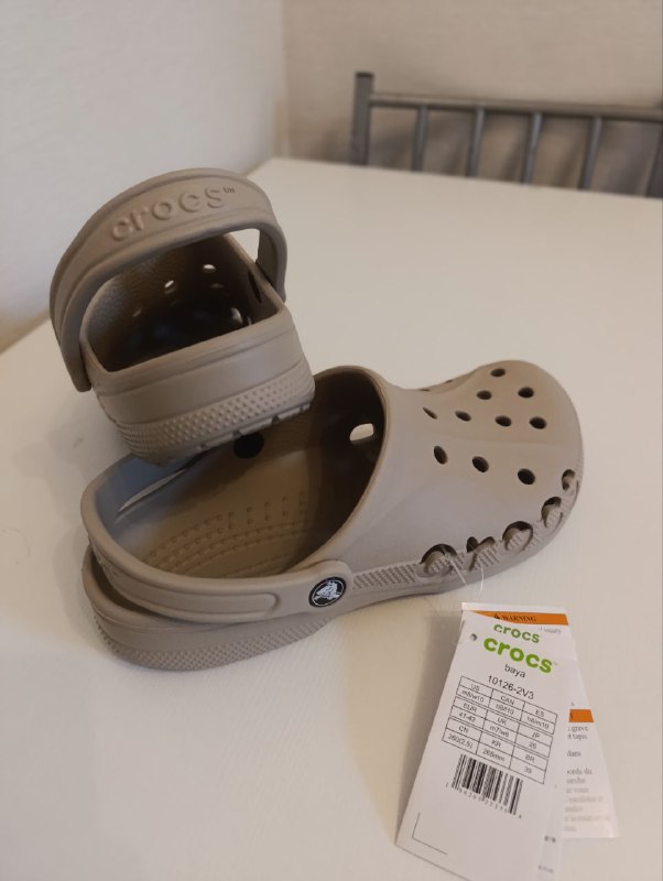 Crocs Baya новые оригинальные бежевые, размер 41-42 5