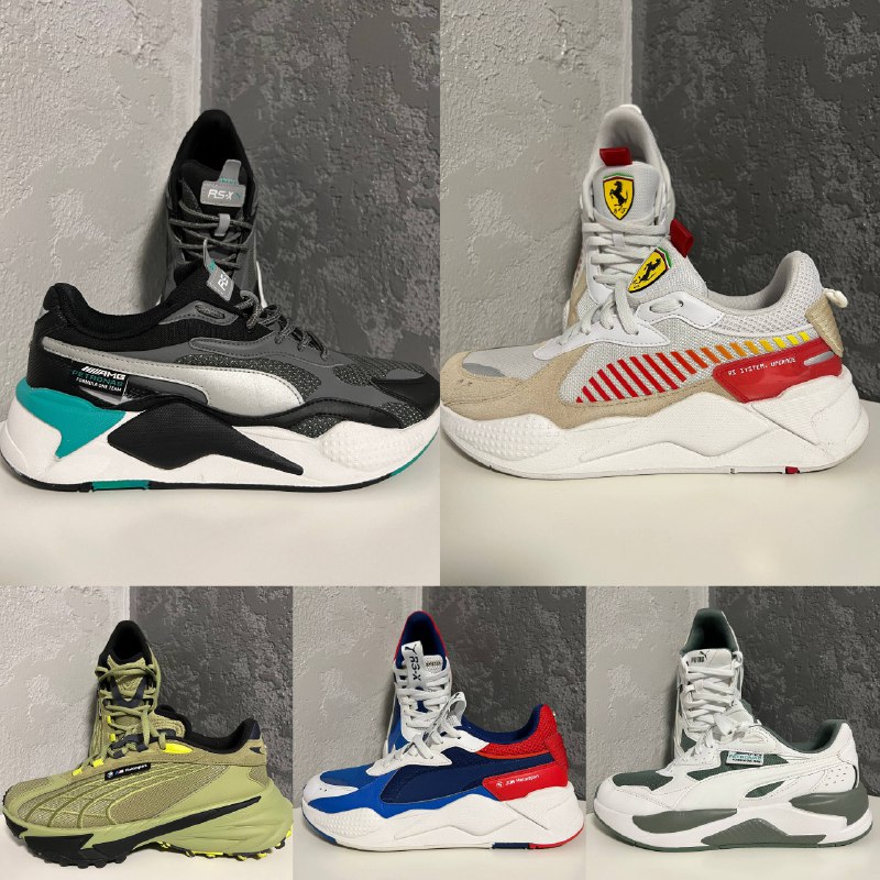 Кроссовки Puma Motorsport, куртки, футболки, сумки
