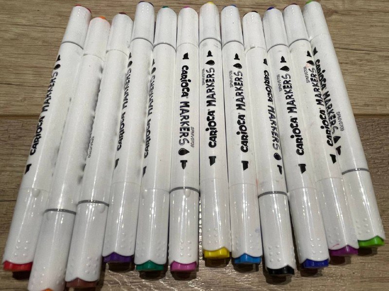 Фломастеры моющие 12 шт 8