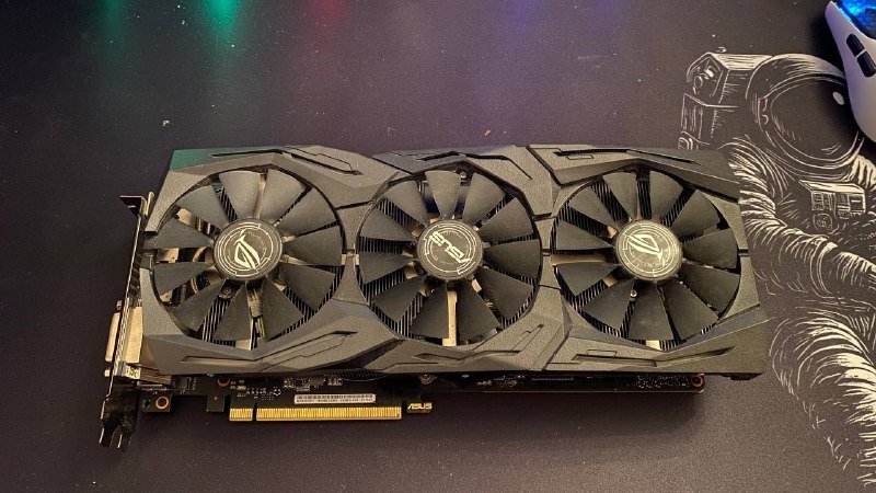 Видеокарта ASUS StriX GeForce GTX 1070ti 2
