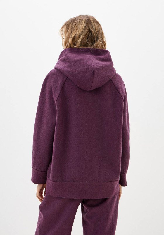 Костюм штаны и худи Rozhkova фиолетовый 2