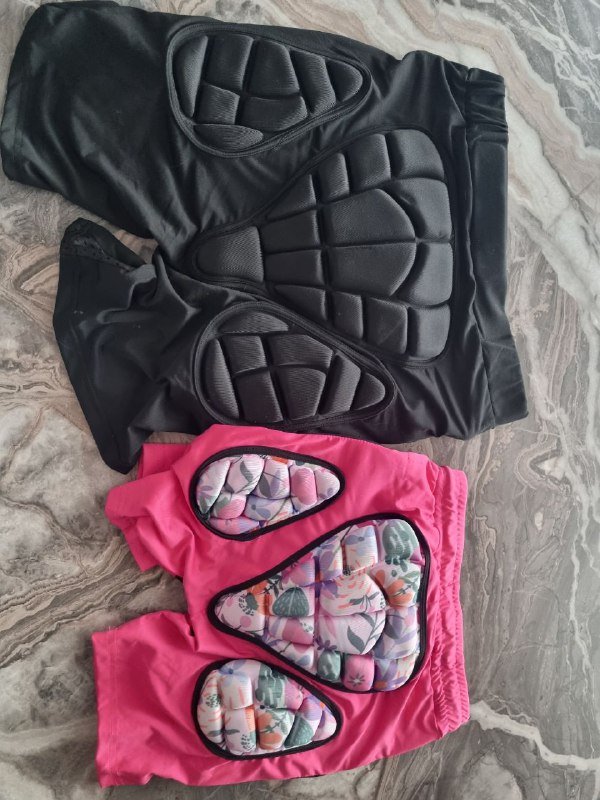 Маска горнолыжная магнитная, линза, бафы, перчатки, защита рук, защитные шорты 6