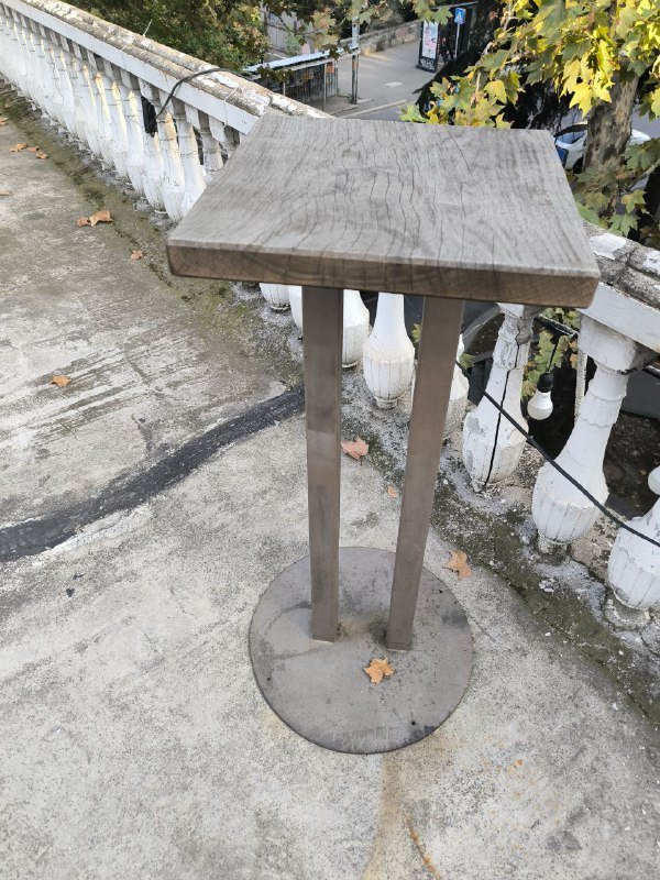 Бочка, уличный стол и кресла комплект 2