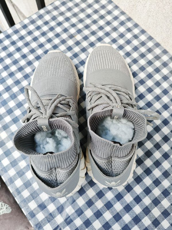 Кроссовки Adidas Mens Tubular Doom Primeknit серые размер 45 4