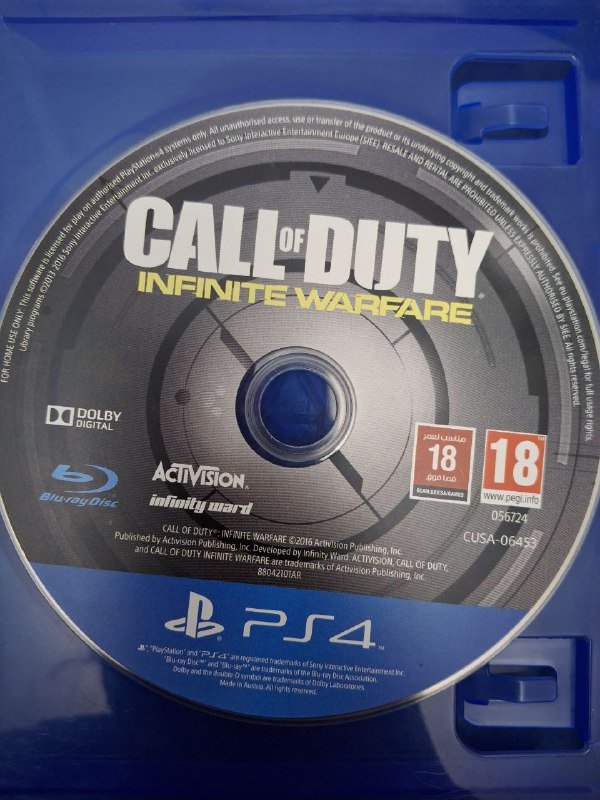 Диск Call of Duty Infinite Warfare для PS4 PS5