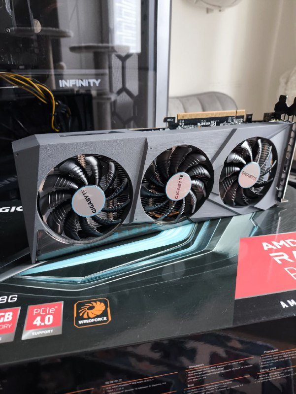 AMD Radeon RX 6600 видеокарта Gigabyte Eagle