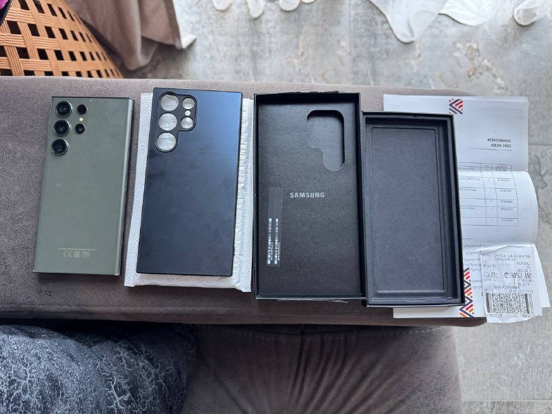 Samsung S23 Ultra 256 ГБ с коробкой и аксессуарами 8