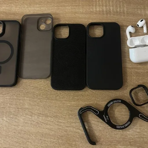 Чехол iPhone 15, бампер, AirPods 3, iPhone 15