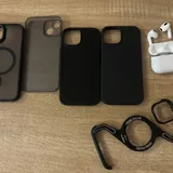 Чехол iPhone 15, бампер, AirPods 3, iPhone 15 1