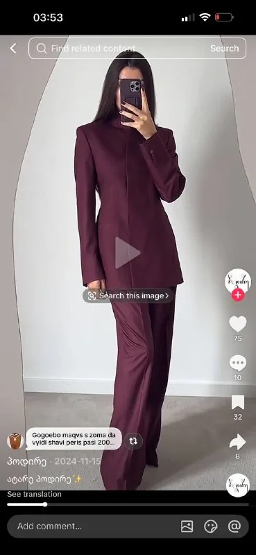 Черный комплект Podire, Zara XS, вещи Zara 36 1