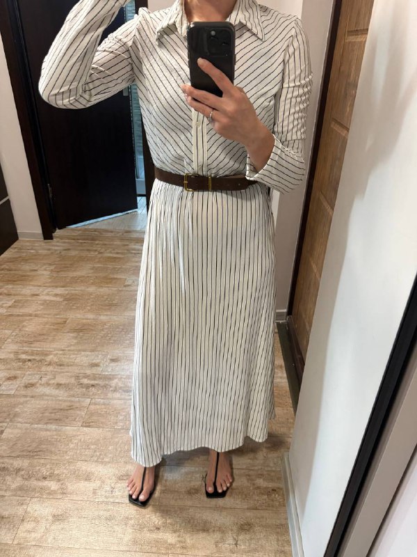 Длинное платье Massimo Dutti, платье Zara размер S