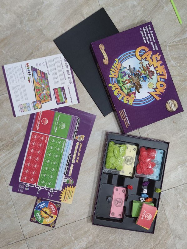 Настольная игра Cash Flow для детей