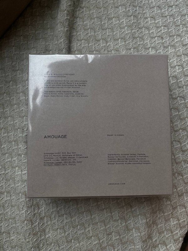 AMOUAGE OPUS V woods symphony парфюм 3