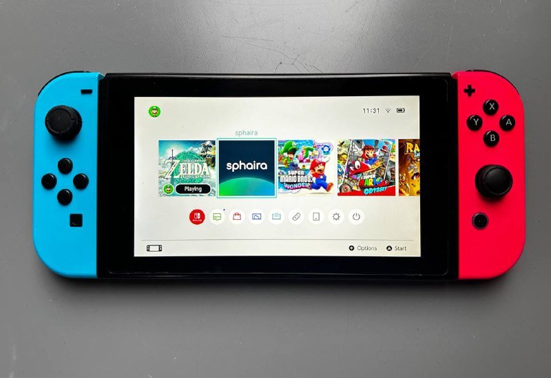 Прошитый Nintendo Switch с картой памяти 128ГБ