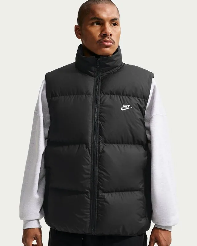 Мужская пуховая жилетка Nike Club Puffer Black S 1