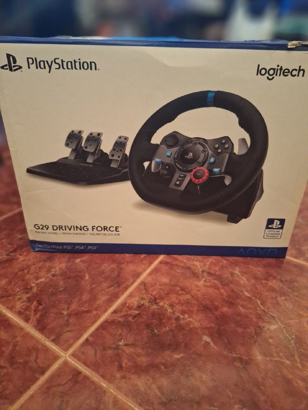 Logitech G29 руль и педали 4