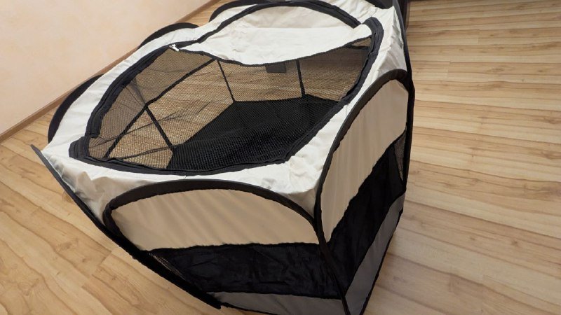 Складной вольер для щенка или маленькой собачки