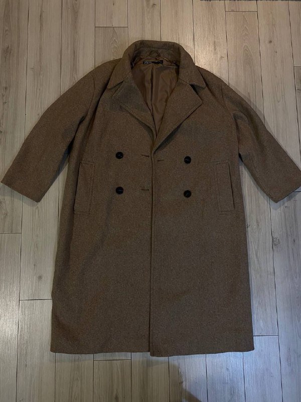 пиджак ZARA, пальто ZARA, куртка парка Stuff, брюки H&M 5