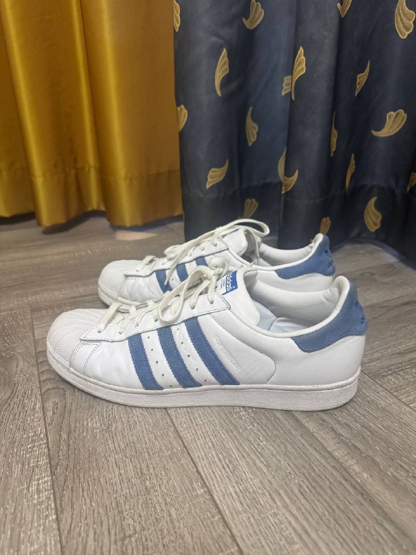 adidas superstar originals кожаные кеды 44-45