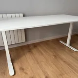 White JYSK desk 160×80 cm 3