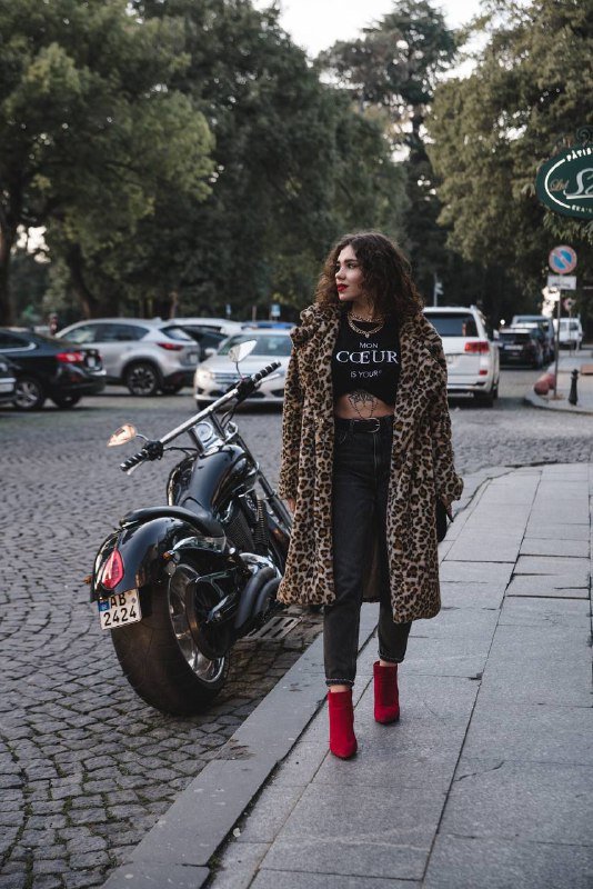 Леопардовая шуба пальто женская 3