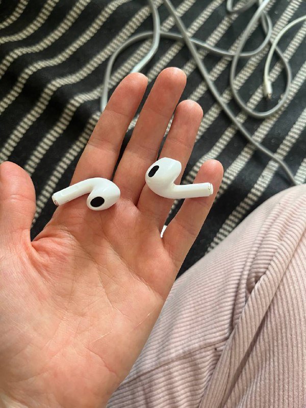 AirPods 2 сломанный, AirPods 3 с шумом 7