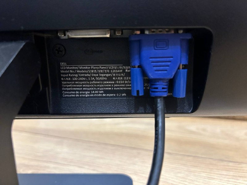 Монитор Dell E2014 Hf и клавиатура Defender 4