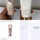 Ночная маска Clinique, серьги, блеск для губ, палетка теней 1