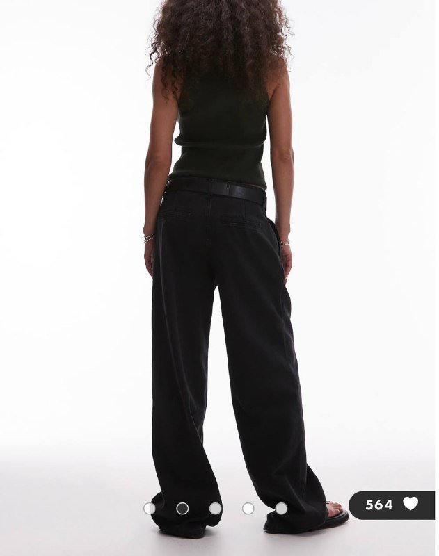 Чёрные женские джинсы размер US4 EU36 2