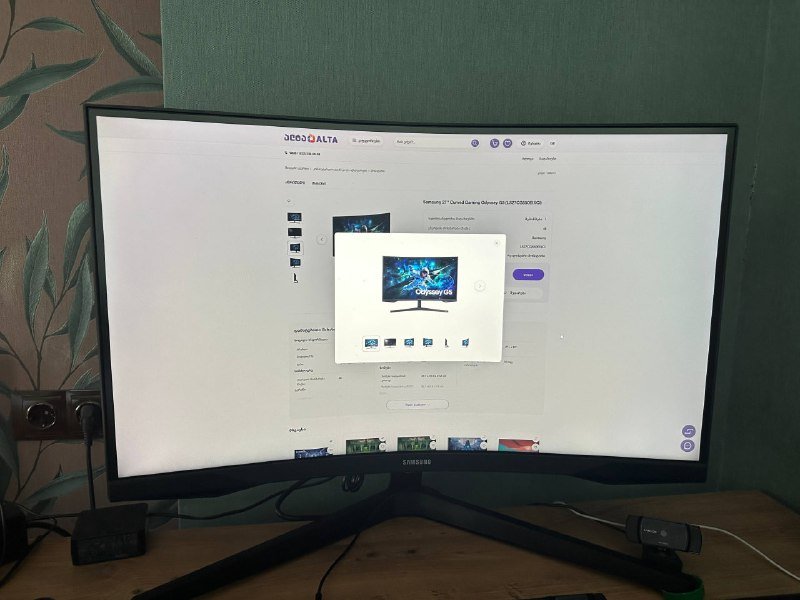 Монитор Samsung Odyssey G5 27 дюймов 3