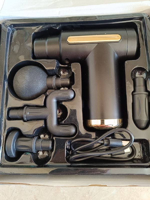 Вибро массажёр с 4 насадками