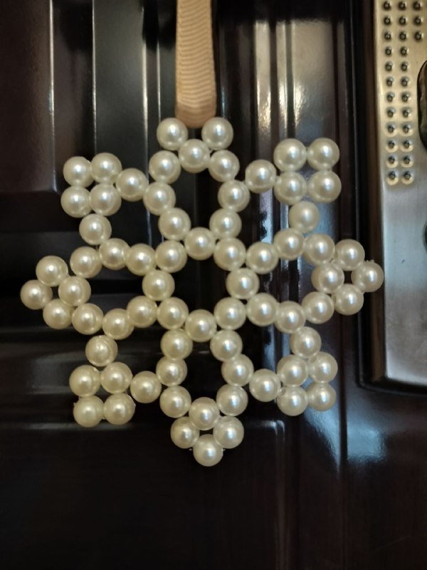 наборы ёлочных игрушек из акриловых бусин 3