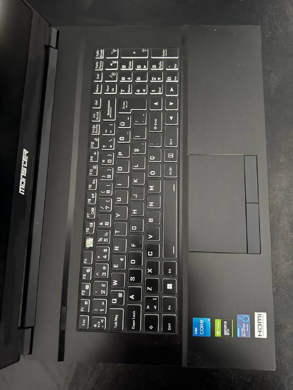 Игровой ноутбук Monster Intel i5 GTX1650 Ti 32ГБ 1ТБ 6