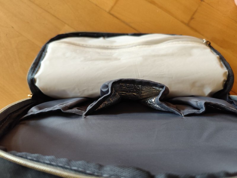 Рюкзак для родителей с люлькой и USB 8