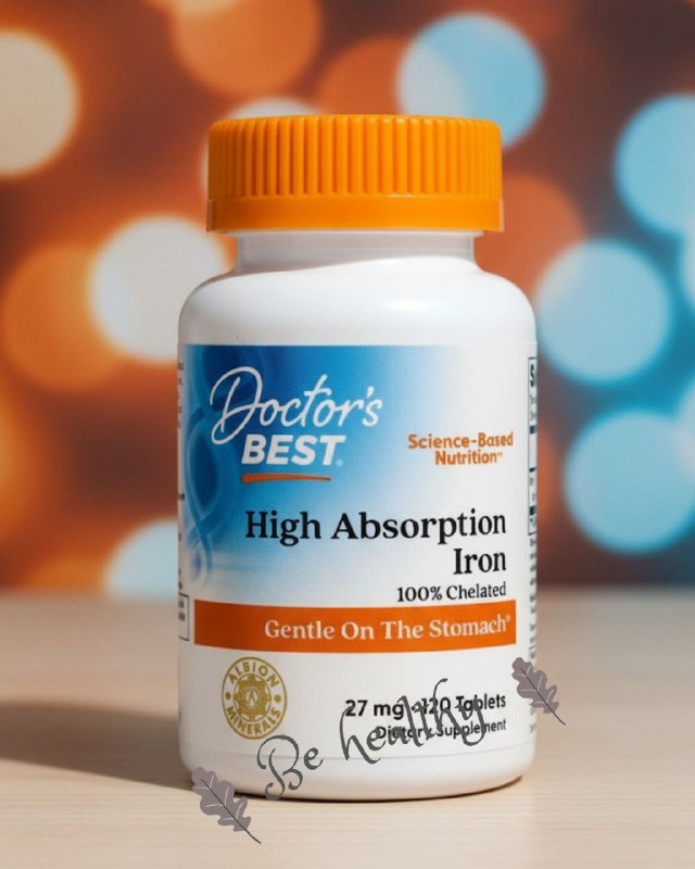 Хелатное железо Doctor's Best