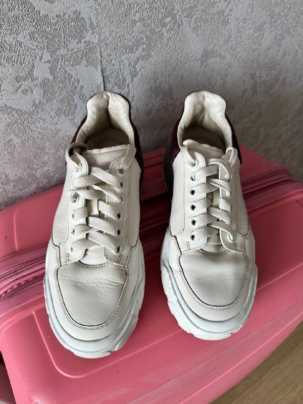 кроссовки Alexander McQueen натуральная кожа размер 39 2