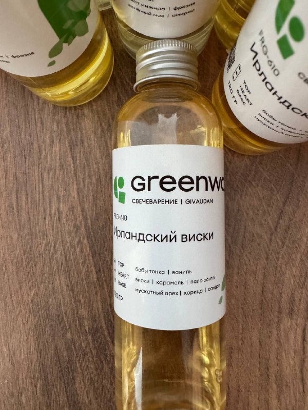 Ароматизаторы для свечей Greenwax разные запахи