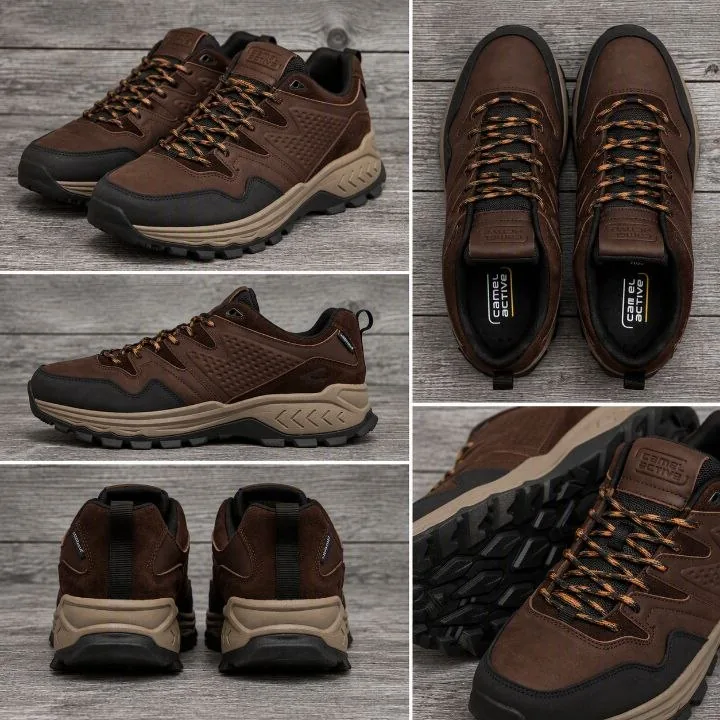 Men’s waterproof leather shoes Camel Active