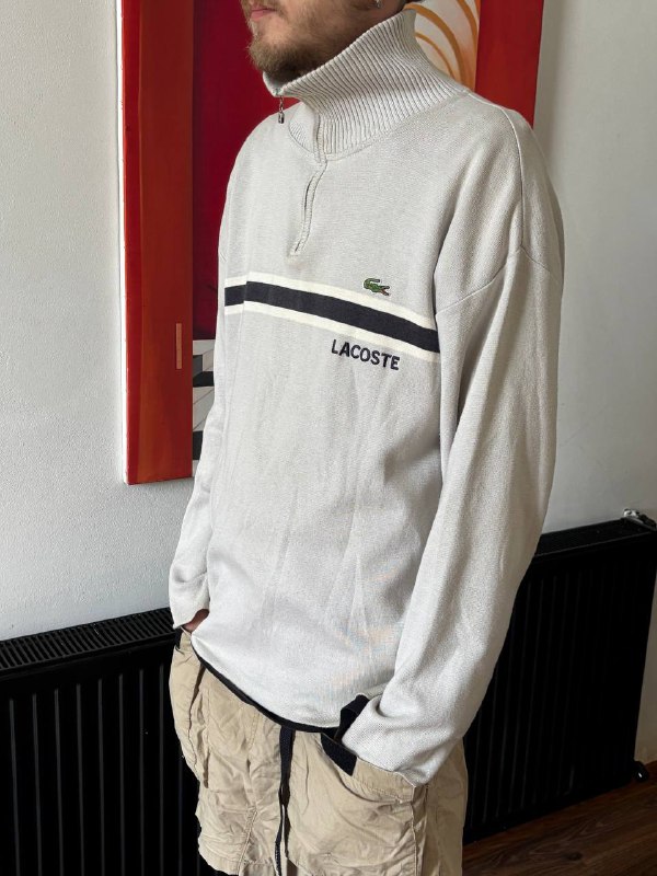 Оригинальная кофта LACOSTE
