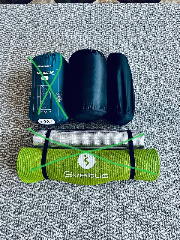 Рюкзак, Спальники, Шлем, Форма для запекания, Наборы Бакалов, Рюмки, Языкочистки 2