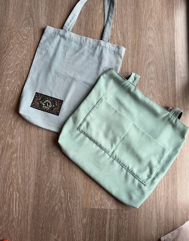 Шопер двухцветный с внутренним кармашком