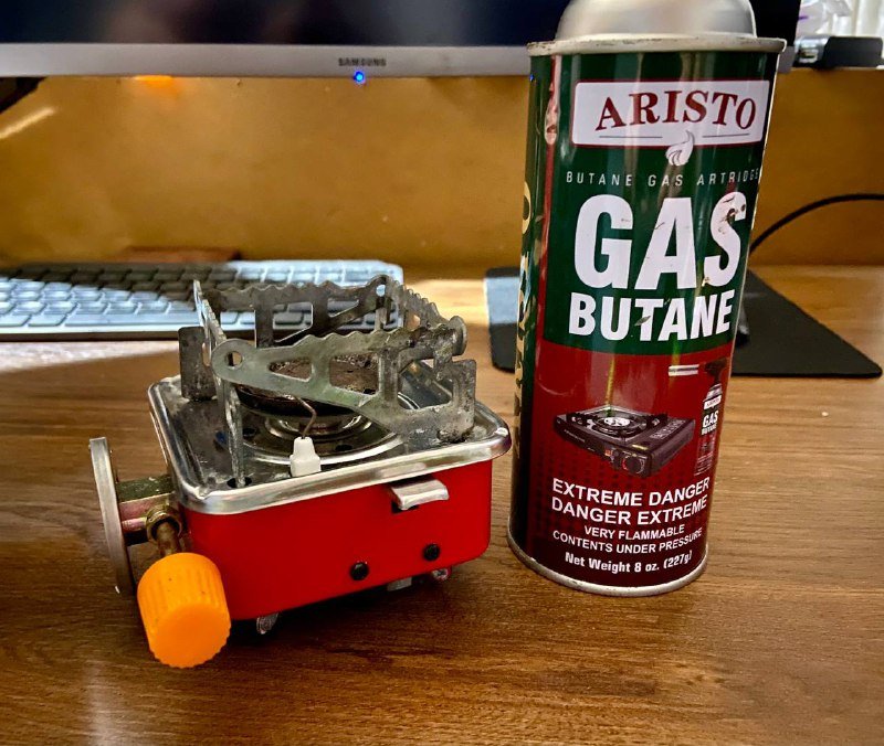 Походная газовая горелка 2