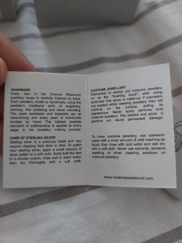 Оригинальное ожерелье Vivienne Westwood с кулоном 5