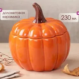 Сахарница-тыква керамическая 5