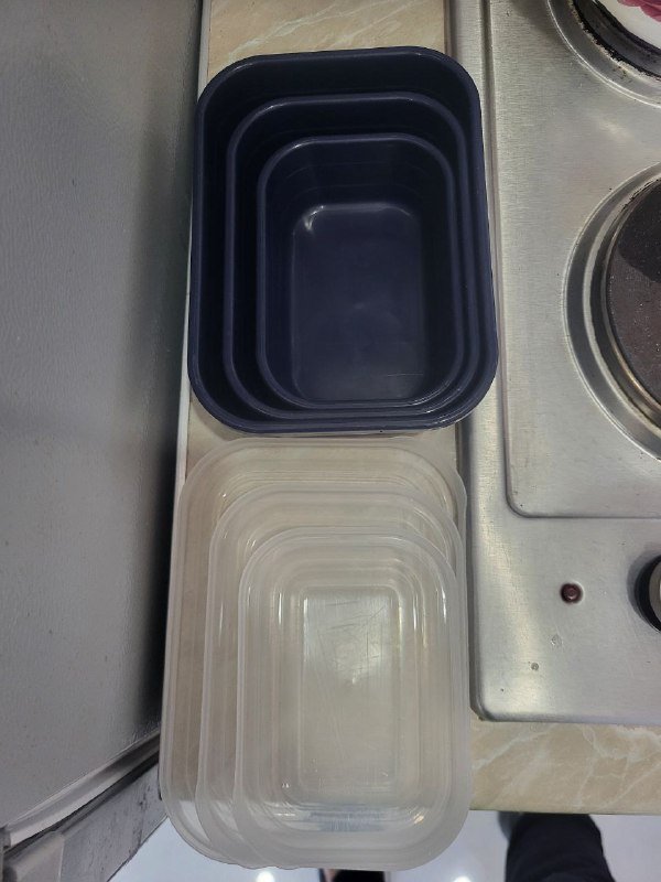 Кастрюли, контейнеры, тарелки, крышки, ножи, кухонные принадлежности 4