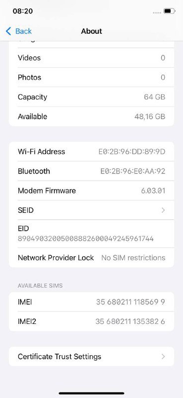 iPhone 11 64gb black 9