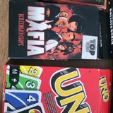 Каркассон, Бункер, Jenga, Игра в жизнь, Мафия, Uno 5